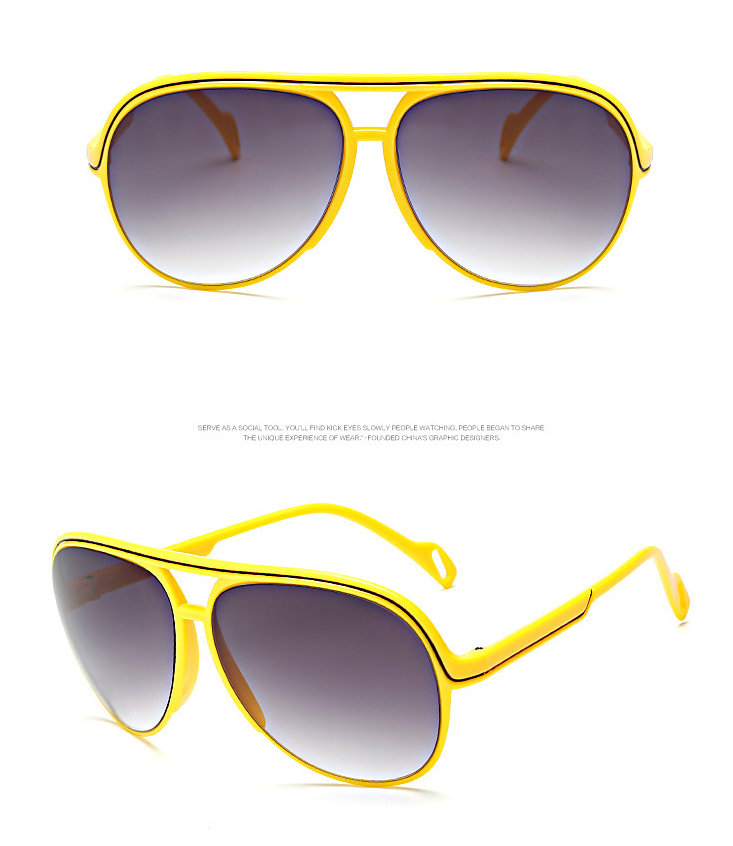 Fashion big box sunglasses