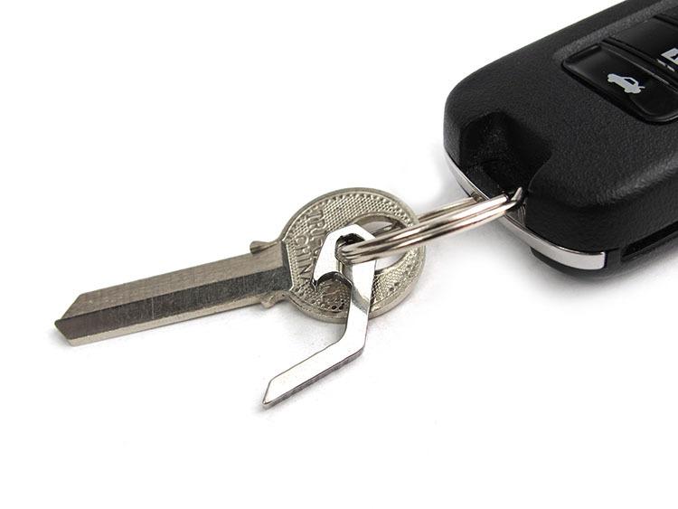 Titanium Creative Mini Opener Can Opener Stainless Steel Multifunction Keychain Outdoor Gadget