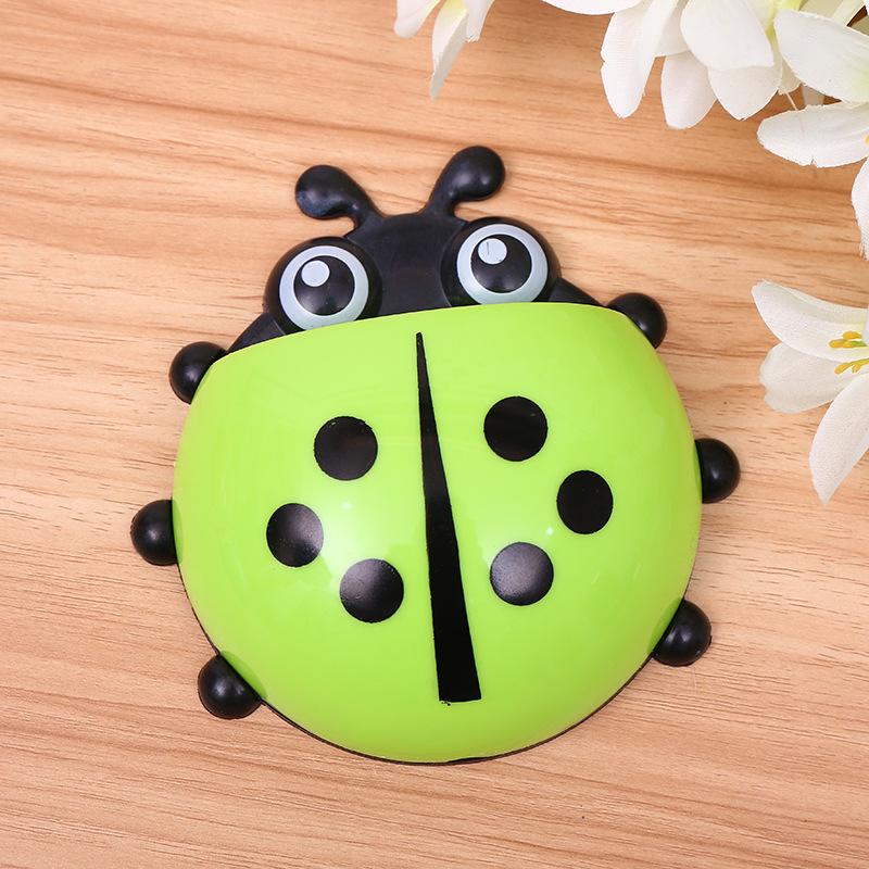 creative cartoon toothbrush holder storage rack bathroom wall suction suction toothbrush seat