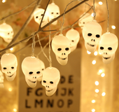 Halloween Skull LED String Light