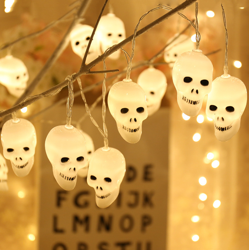 Halloween Skull LED String Light