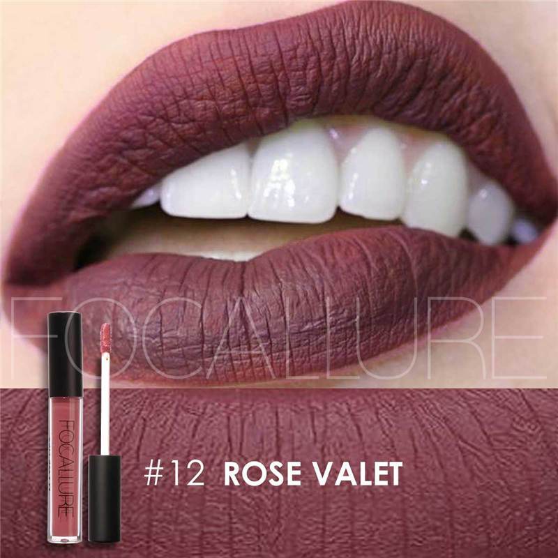 5 Colors Matte Liquid Lipgloss Metallic Lipstick
