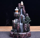 LED light backflow aromatherapy furnace