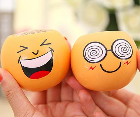Creative DIY Emoji Grass Head