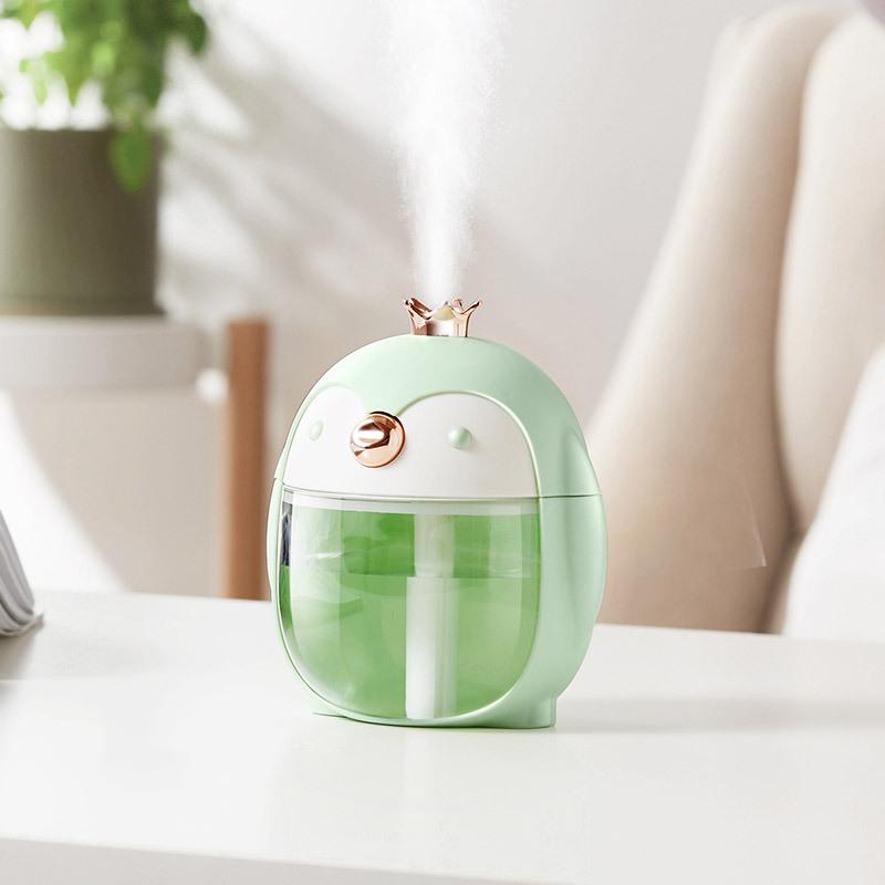 Night light penguin humidifier creative gift humidifier