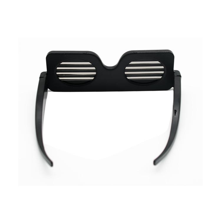 Led luminous glasses new holiday multi-function display glasses