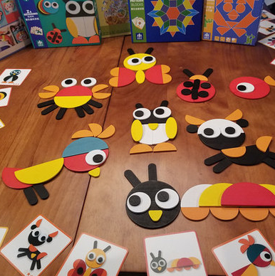 20 ilustrations Kids educational toy montessori learning resouces animal puzzle