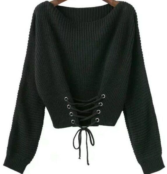Women's short sweater