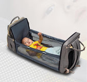 Baby diaper bed bag