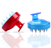Silicone shampoo brush massage scalp hair brush