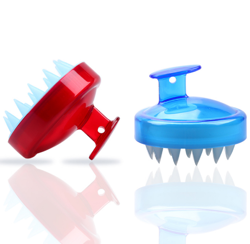 Silicone shampoo brush massage scalp hair brush
