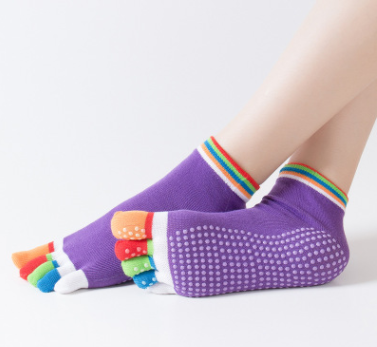Yoga five finger socks cotton