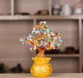 Crystal Lucky Tree Money Bag Tree Money Tree Creative Fashion Home Decoration Desktop Decoration