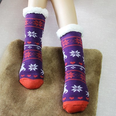 Non-slip adult floor socks