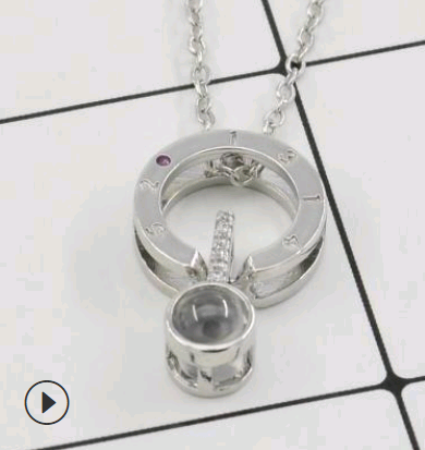 Collares con leyenda TE AMO en 100 idiomas