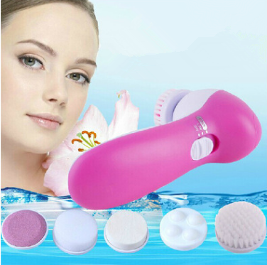 Instrumento de limpieza facial eléctrico 5 en 1