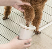 Portable Pet Foot Washer Cup Soft Silicone Bristles Pet Clean Brush