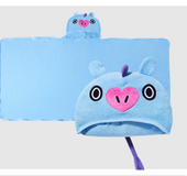 Hooded bath towel cartoon