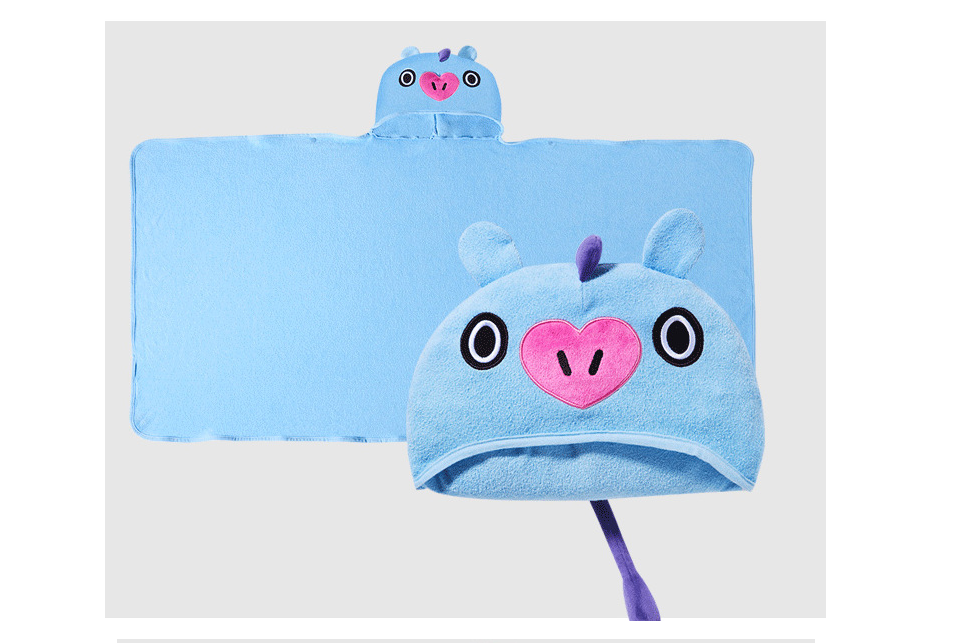 Hooded bath towel cartoon