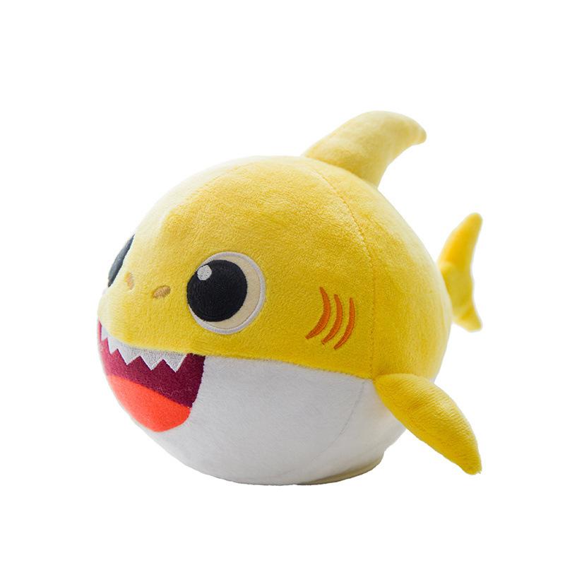 Baby shark singing vocal plush toy