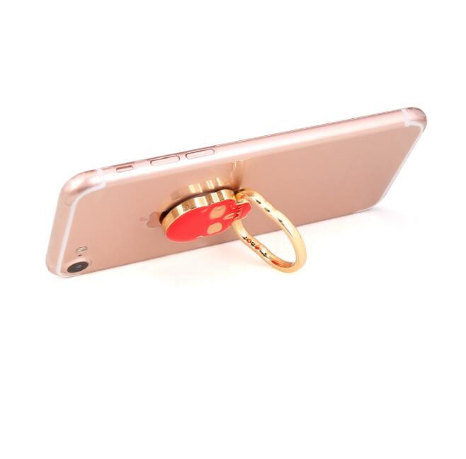 Multifunctional creative mobile phone finger ring bracket