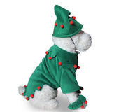 Pet loaded Christmas old man dog clothes Halloween pet clothes pumpkin turned into a witch costume