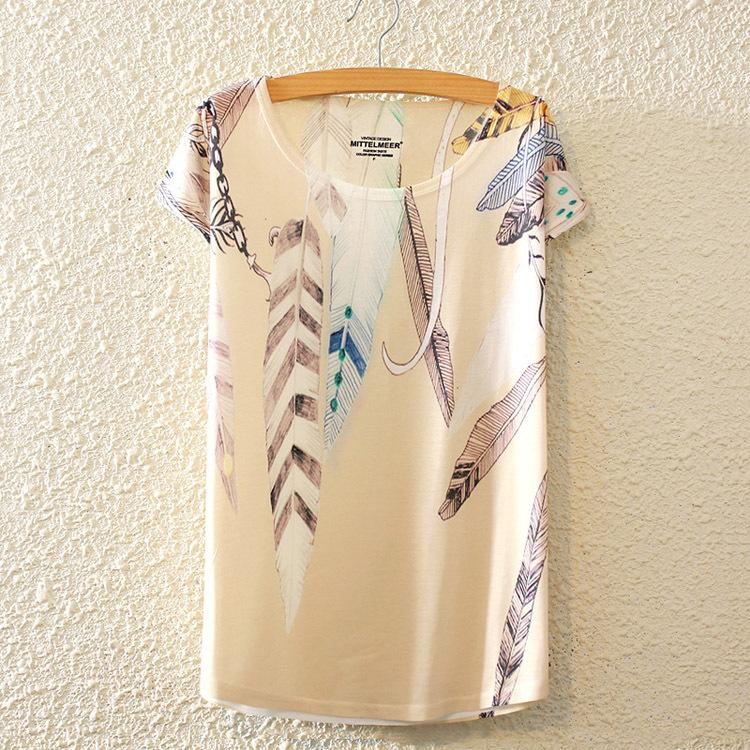 Animal O-Neck Short Sleeve