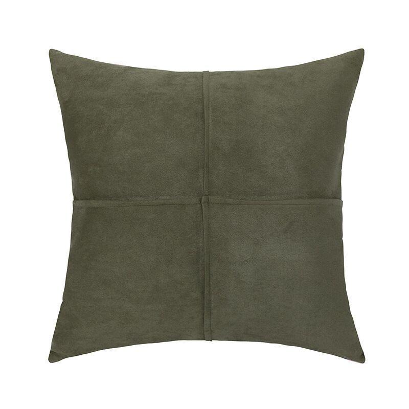 Retro solid color pillowcase