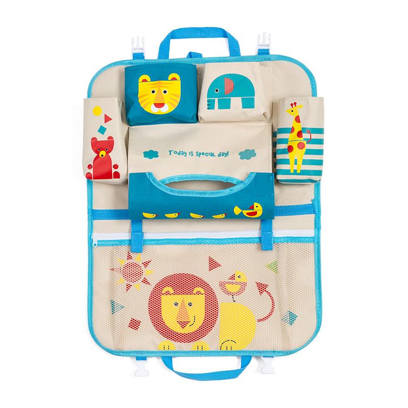 Cartoon car storage bag seat