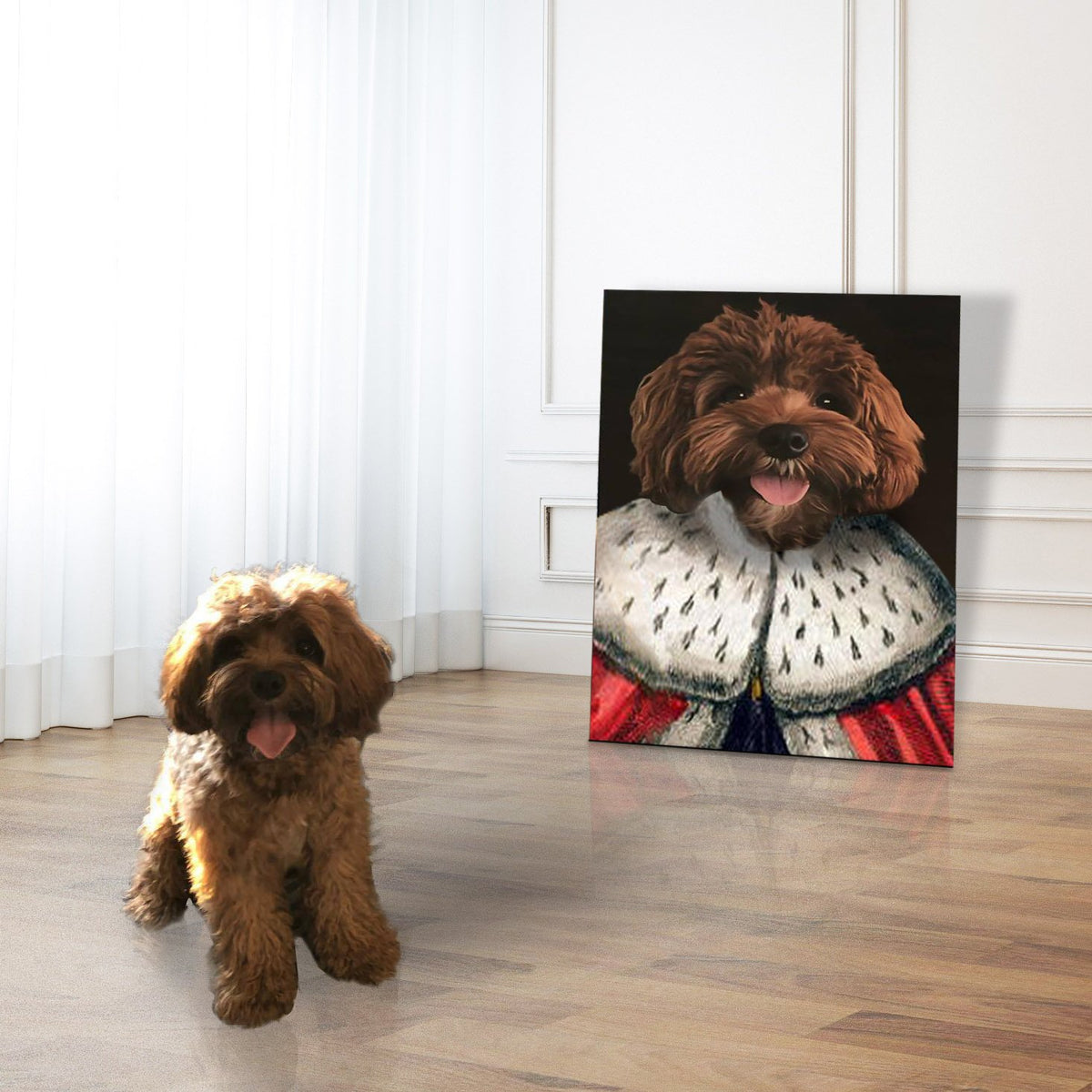 Personalized Pet Canvas Portrait