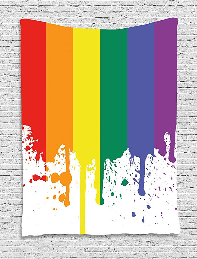 Color line tapestry