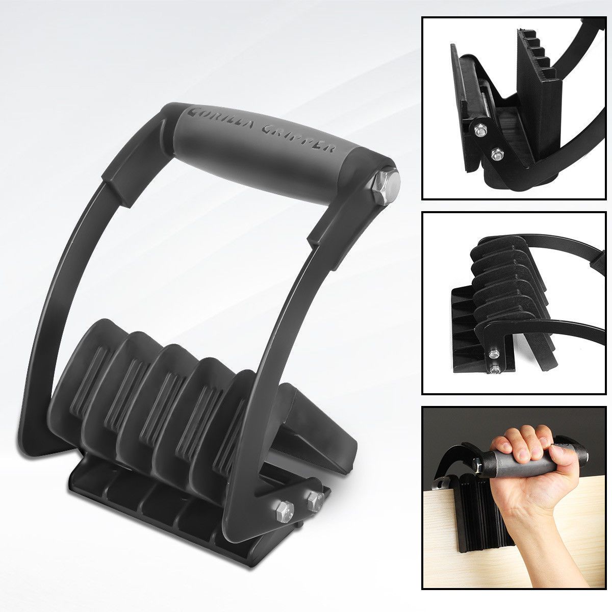 Metal wood panel handle handle portable quick clip