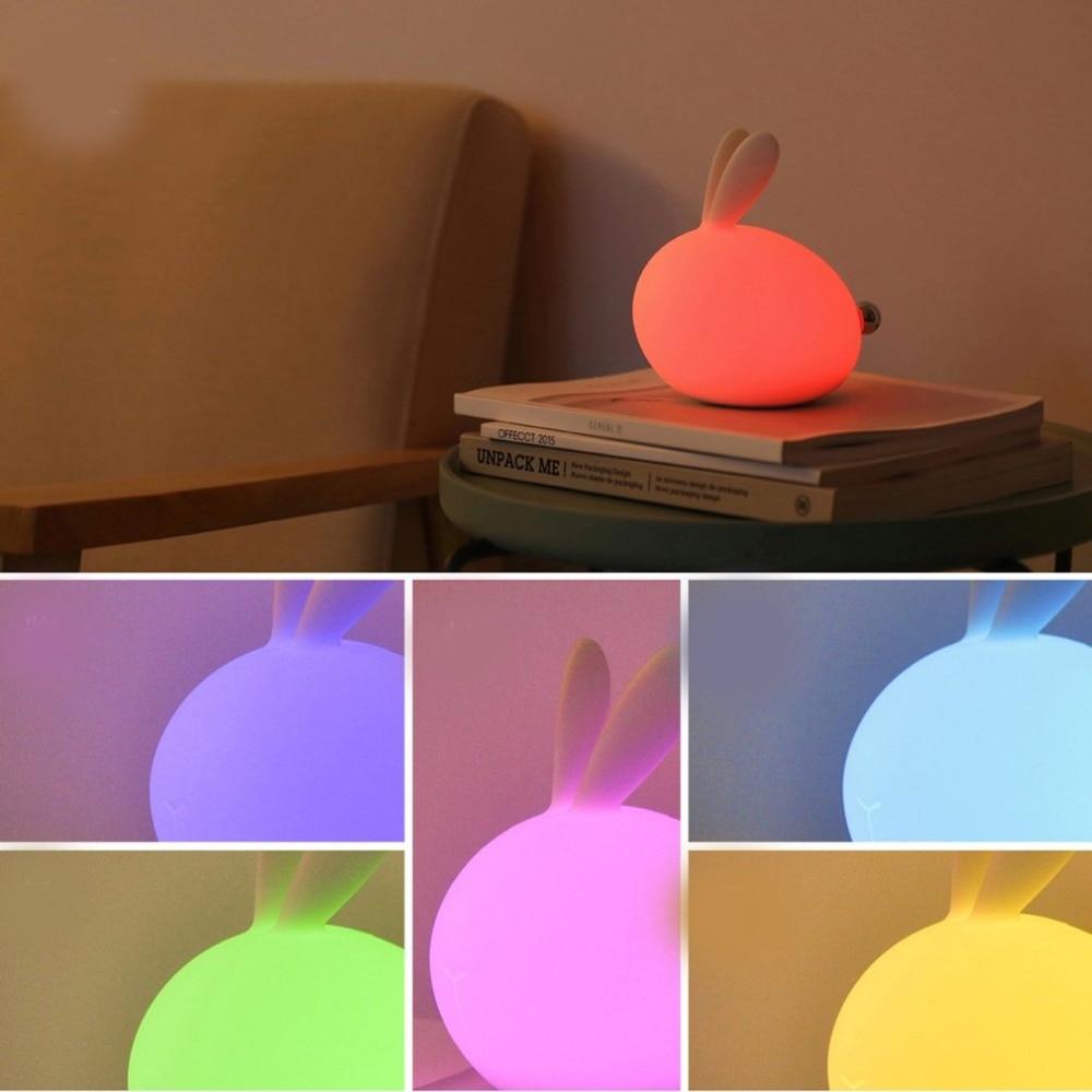 Cartoon bunny lamp