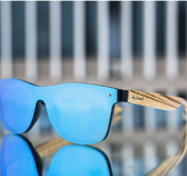 UV400 Bamboo sunglasses for men