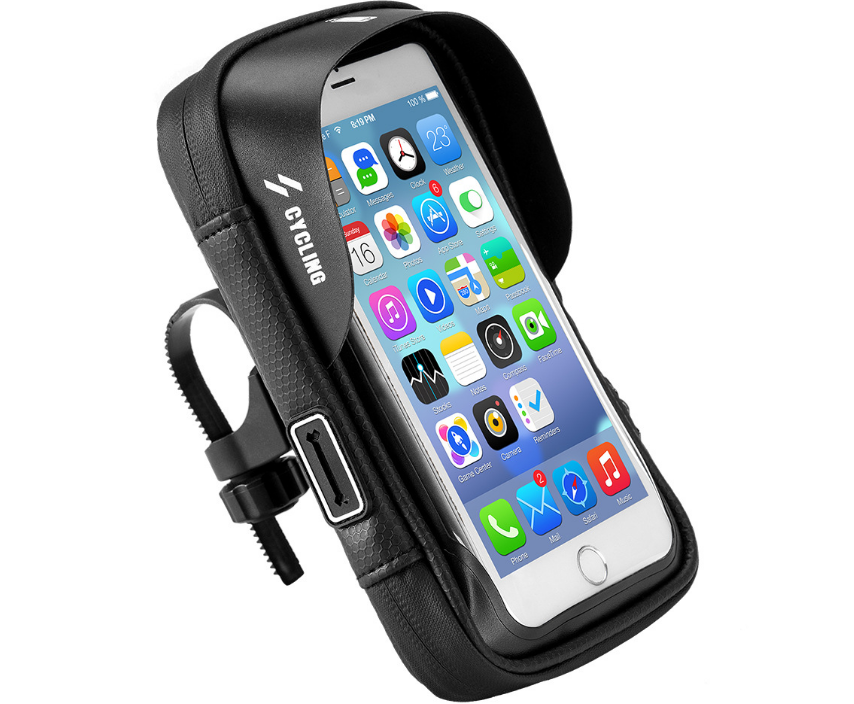 Protector touch de teléfono para bicicleta