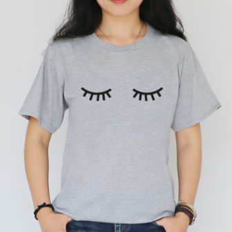 Eyelashes  T-shirt