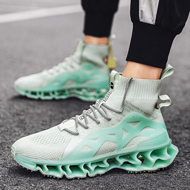 Flying woven breathable shoes men's shoes