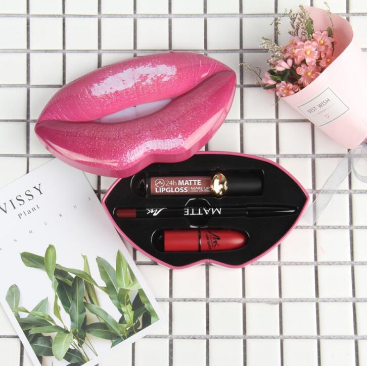 Lip Set 3pcs Makeup Cosmetics