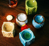 Vintage crack glaze aromatherapy stove