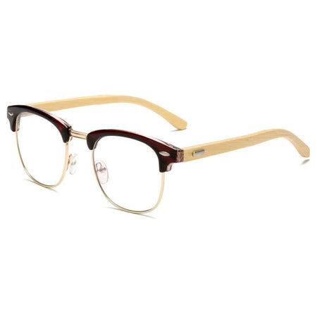 Men and women bamboo legs sunglasses