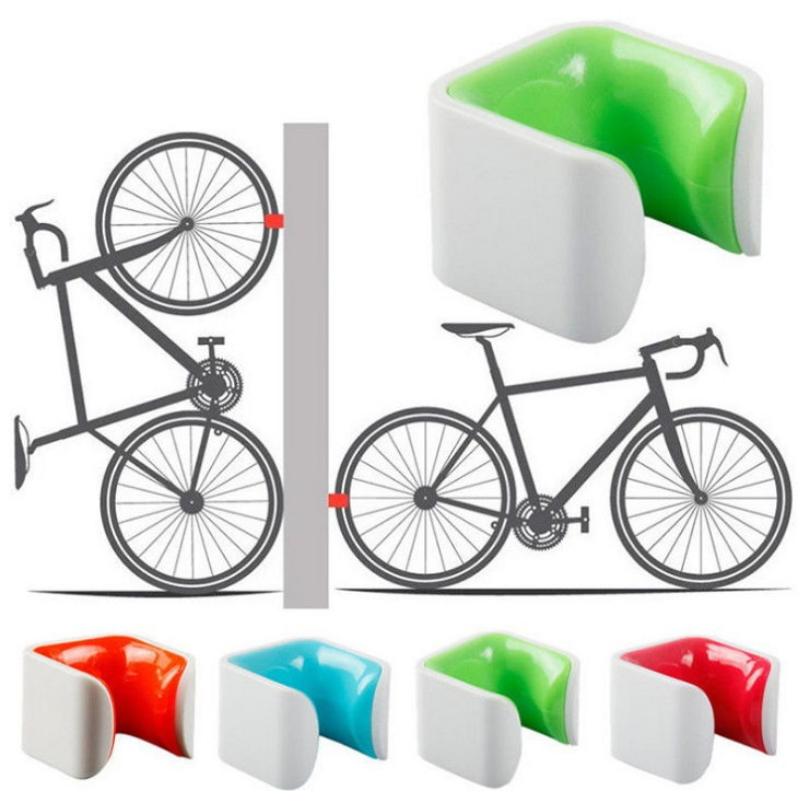 Bike Stand Mini Wall Hooks Bicycle Portable Mountain Bike Parking Racks Holder Cycle Storage Bike Ride Tires Support Stand