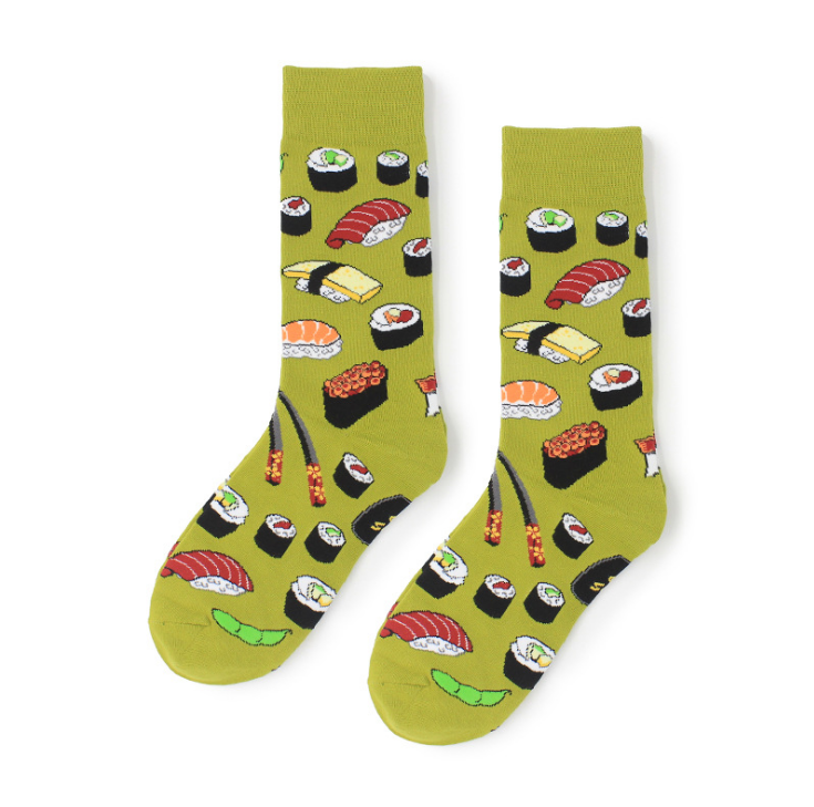Food series couple socks