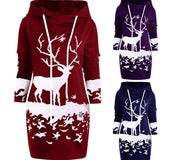 Christmas dress hoodie