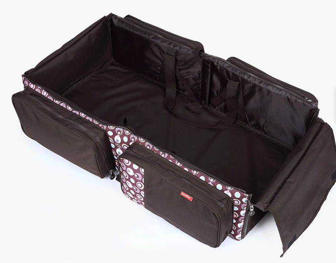 Folding crib