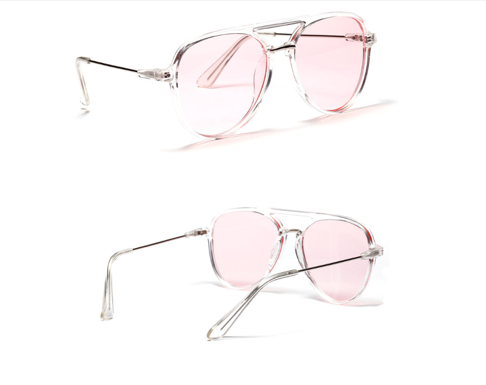 Color lens sunglasses women