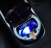 Car compass ashtray