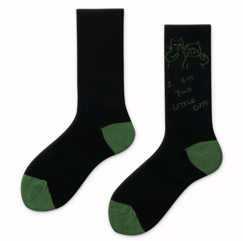 Animal tube socks
