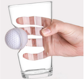 Golf Ball Beer Glass