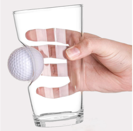 Golf Ball Beer Glass