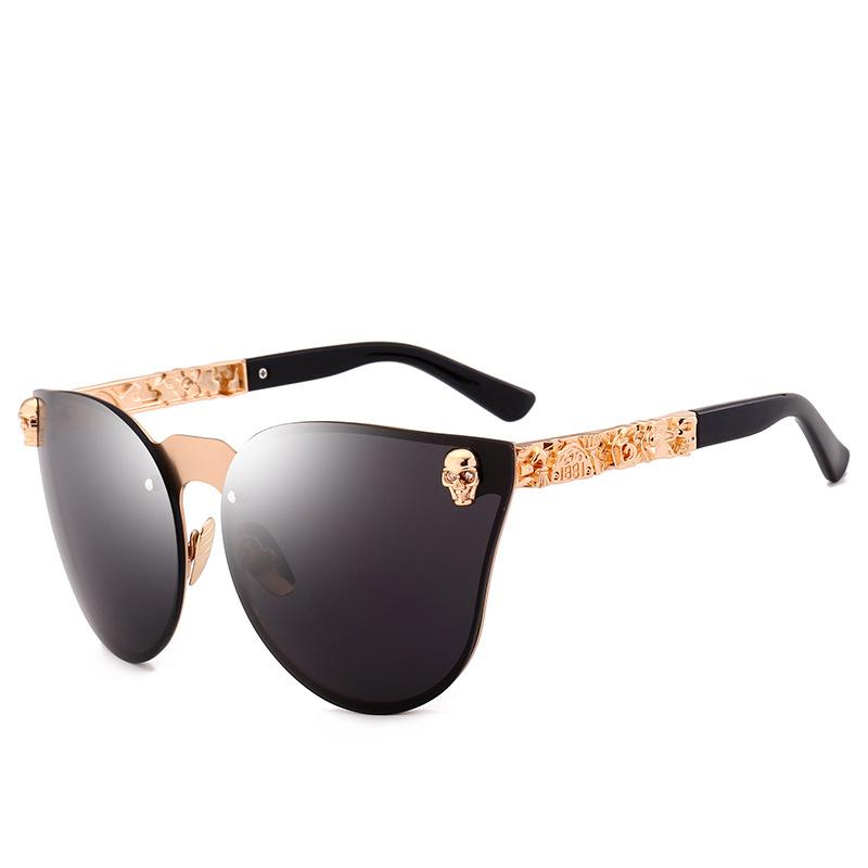 Personality metal sunglasses